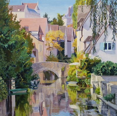 Morning Reflections, Chartres